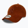 New Era Cord 940 Nyy med brown baseball cap