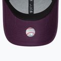Women's New Era Metallic 9FORTY New York Yankees baseball cap dark purple 5