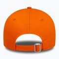 Women's New Era League Essential 9FORTY Los Angeles Dodgers orange baseball cap 4