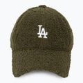 Women's New Era Borg 9FORTY Los Angeles Dodgers dark green baseball cap 2