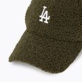 Women's New Era Borg 9FORTY Los Angeles Dodgers dark green baseball cap 3