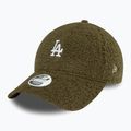 Women's New Era Borg 9FORTY Los Angeles Dodgers dark green baseball cap 2