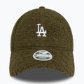 Women's New Era Borg 9FORTY Los Angeles Dodgers dark green baseball cap 3
