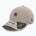 New Era Repreve Mini Logo 9FORTY New York Yankees baseball cap light beige 2
