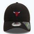 New Era Repreve Mini Logo 9FORTY Chicago Bulls baseball cap black 3