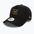 New Era Metallic Patch Eframe 9FORTY Chicago Bulls baseball cap black 2