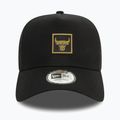 New Era Metallic Patch Eframe 9FORTY Chicago Bulls baseball cap black 3