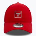 New Era Metallic Patch 9FORTY Chicago Bulls red baseball cap 3