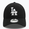 New Era Melton Wool 9FORTY Los Angeles Dodgers baseball cap black 3