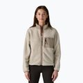 Patagonia women's fleece sweatshirt Synch oatmeal heather w/seabird grey