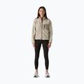 Patagonia women's fleece sweatshirt Synch oatmeal heather w/seabird grey 2