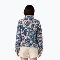 Patagonia women's trekking sweatshirt LW Synch Snap-T P/O wild botanist/tidal teal 3