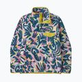 Patagonia women's trekking sweatshirt LW Synch Snap-T P/O wild botanist/tidal teal 4