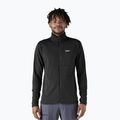 Men's Patagonia R1 Hybrid fleece sweatshirt black