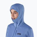 Women's softshell jacket Patagonia R1 Hybrid Pullover Hoody abundant blue 4