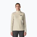 Women's fleece sweatshirt Patagonia R1 wool white