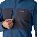 Men's softshell jacket Patagonia R2 TechFace Hoody clement blue 7