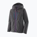 Men's rain jacket Patagonia Triolet forge grey w / p6 blue 4