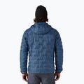 Men's down jacket Patagonia Micro Puff Hoody clement blue 2