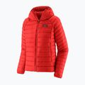 Women's down jacket Patagonia Down Sweater Hoody sizzle red