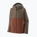 Men's rain jacket Patagonia Torrentshell 3L Rain marlow brown 4
