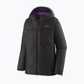 Men's insulated jacket Patagonia Das Parka black w/p6 blue