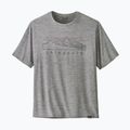 Men's T-shirt Patagonia Cap Cool Daily Graphic Shirt stratapeaks / feather grey