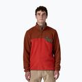 Men's trekking sweatshirt Patagonia LW Synch Snap-T P / O amanita red