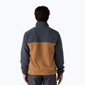 Men's trekking sweatshirt Patagonia LW Synch Snap-T P / O deer brown 2