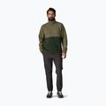 Men's trekking sweatshirt Patagonia Retro Pile 1 / 2 Snap P / O old growth green 2