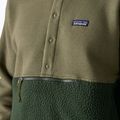 Men's trekking sweatshirt Patagonia Retro Pile 1 / 2 Snap P / O old growth green 6