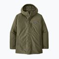 Men's down jacket Patagonia Windshadow Parka basin green
