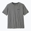 Men's T-shirt Patagonia Fitz Roy Icon Responsibili-Tee gravel heather 3
