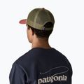 Patagonia P-6 Logo LoPro Trucker birch white baseball cap 3