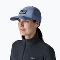 Patagonia P-6 Logo LoPro Trucker barnacle blue baseball cap 2