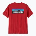 Men's T-shirt Patagonia P-6 Logo Responsibili-Tee amanita red 2
