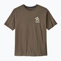Men's T-shirt Patagonia Balance Organic peace seeds / marlow brown