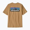 Men's T-shirt Patagonia P-6 Logo Responsibili-Tee talon gold 3