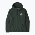 Men's sweatshirt Patagonia Chouinard Crest Uprisal Hoody old growth green