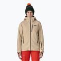 Women's wind jacket Patagonia Insulated Storm Shift oar tan