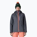 Women's rain jacket Patagonia Insulated Powder Town smolder blue w / orange peel