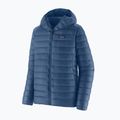 Men's down jacket Patagonia Down Sweater Hoody clement blue