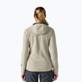 Women's fleece sweatshirt Patagonia R1 Air Full-Zip Hoody wool white 2