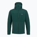 Men's softshell jacket Patagonia R2 TechFace Hoody cascade green