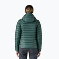 Women's down jacket Patagonia Down Sweater Hoody cascade green 3
