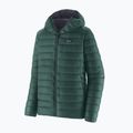 Men's down jacket Patagonia Down Sweater Hoody cascade green 5