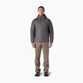 Men's down jacket Patagonia Down Sweater Hoody forge grey w/forge grey 2