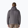 Men's down jacket Patagonia Down Sweater Hoody forge grey w/forge grey 3