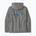 Patagonia men's Unity Fitz Uprisal Hoody gravel heather sweatshirt 2