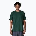 Men's T-shirt Patagonia P-6 Logo Responsibili-Tee cascade green